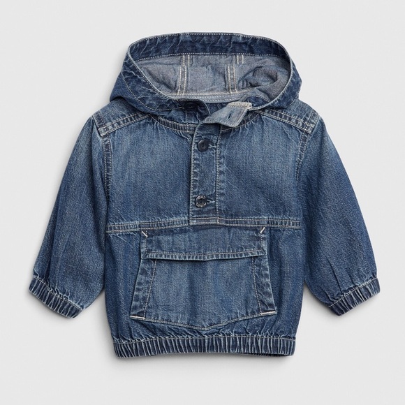 GAP Other - Gap Baby Denim Anorak Jacket